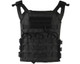 Defcon Gear Tactical Plate Carrier Airsoft Vest - Low Profile - Black Defcon Gear Tactical Plate Carrier Airsoft Vest - Low Profile - Black